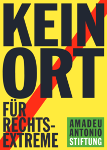 kein Ort für Rechtsxtreme